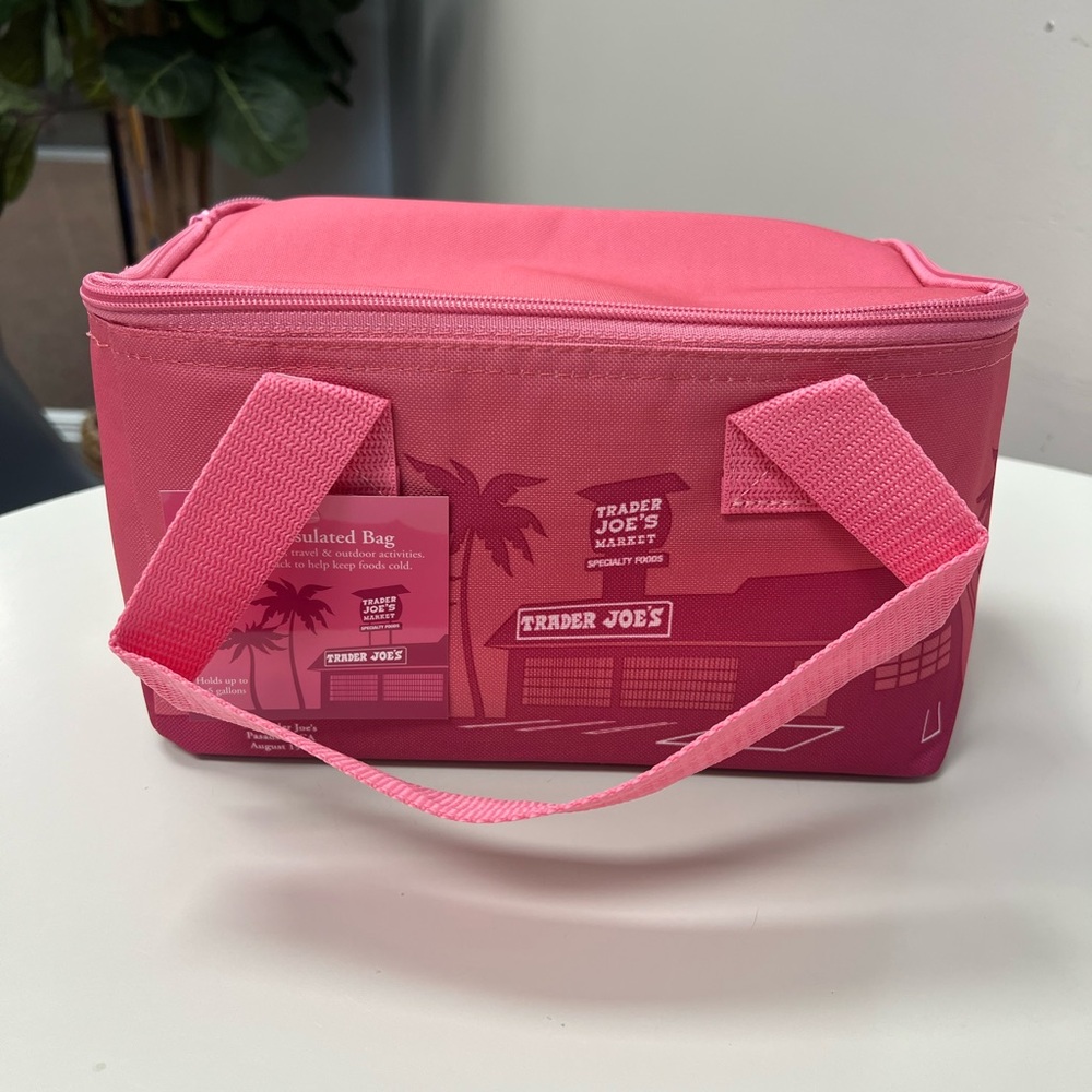 Trader Joe’s mini insulated bag - pink